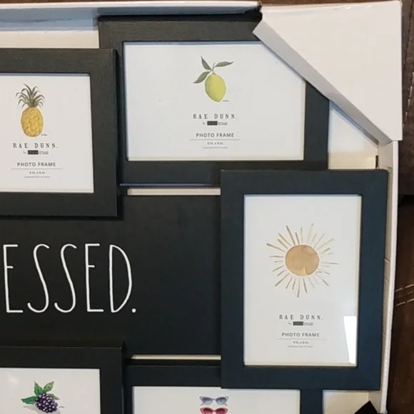 NEW Rae Dunn Blessed Collage Frame - Picture 7 of 8